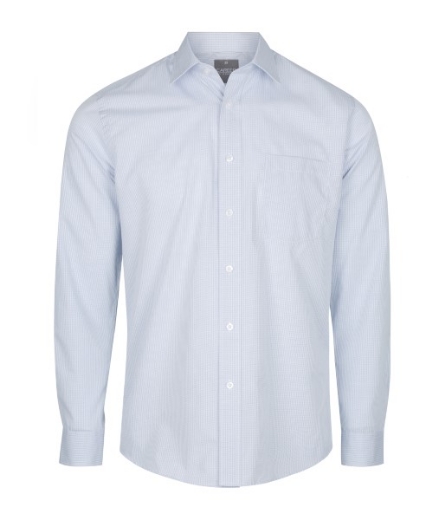 Picture of Gloweave Mens Guildford Square Textured Long Sleeve Shirt