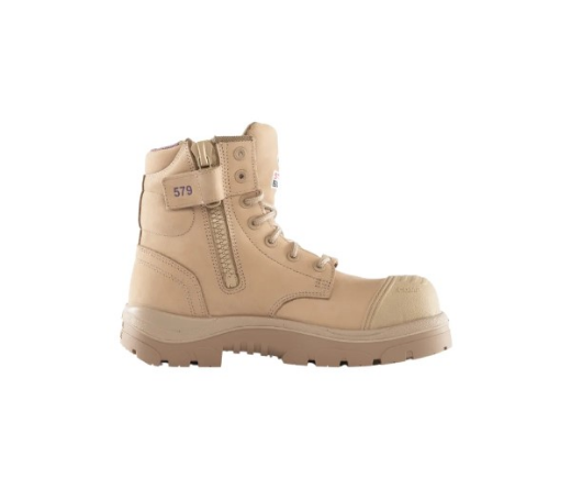 Picture of Steel Blue Ladies Argyle Zip Scuff Composite