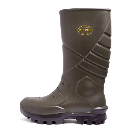 Picture of Oliver Green Safety PU Gumboots Metatarsal & Midsole Penetration Protection