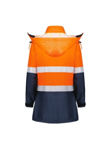 Picture of Syzmik Ladies Hi Vis Ultralite Waterproof Jacket