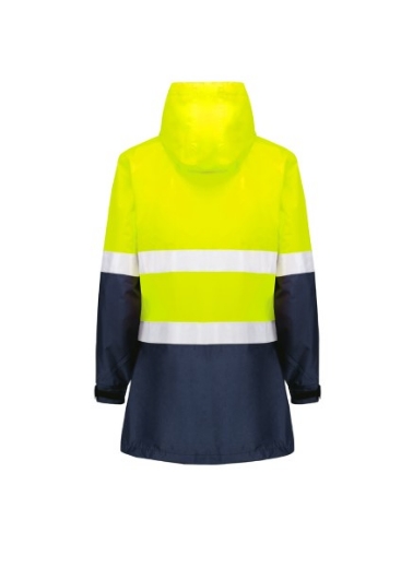 Picture of Syzmik Ladies Hi Vis Ultralite Waterproof Jacket