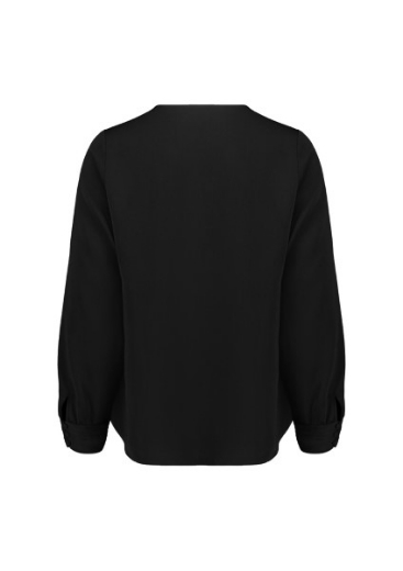 Picture of Biz Corporates Ladies Evelyn Long Sleeve Key Hole Blouse