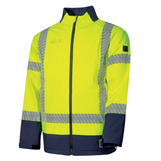 Picture of BOOL Parvotex® Jacket Flame Retardant & Anti-Static Softshell FR Reflective Tape. PPE 2, 17.4 cal/cm2
