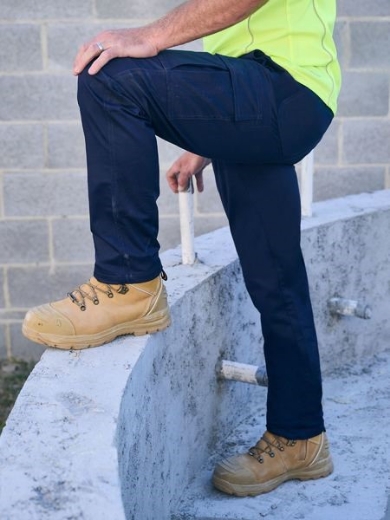 Picture of Bisley Stretch Cotton Drill Elastic Waist Cargo Work Pant