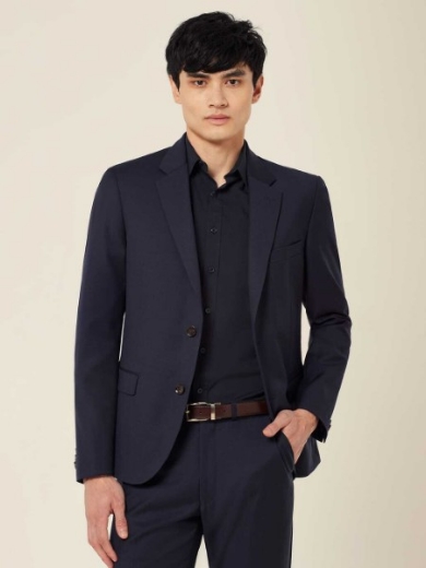 Picture of NNT Wool Blend Twill Tailored 2 Button Jacket