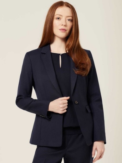 Picture of NNT Ladies Wool Blend Twill Tailored Jacket