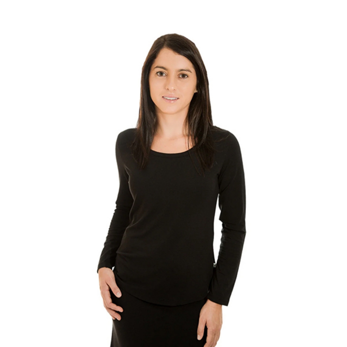 Picture of Bamboo Textiles Ladies Long Sleeve  Lottie TShirt