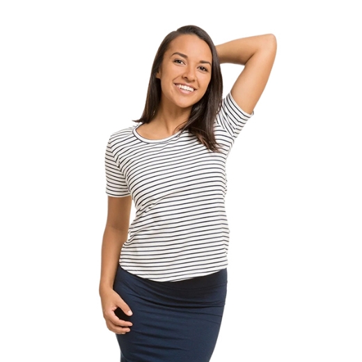 Picture of Bamboo Textiles Ladies Short Sleeve Lottie TShirt