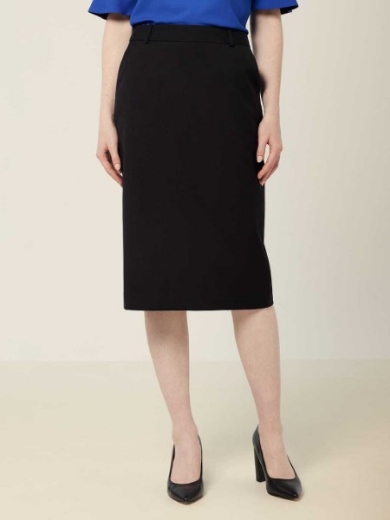 Picture of NNT Wool Blend Twill Secret Waist Midi Skirt